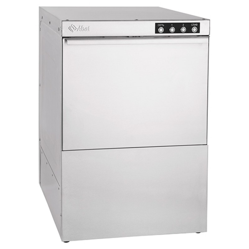 Машина посудомоечная фронтальная МПК- 500Ф-01-230 (590x640x864мм, 500 тар/ч, 2 цикл, 2 дозатора (моющ/ополаск))