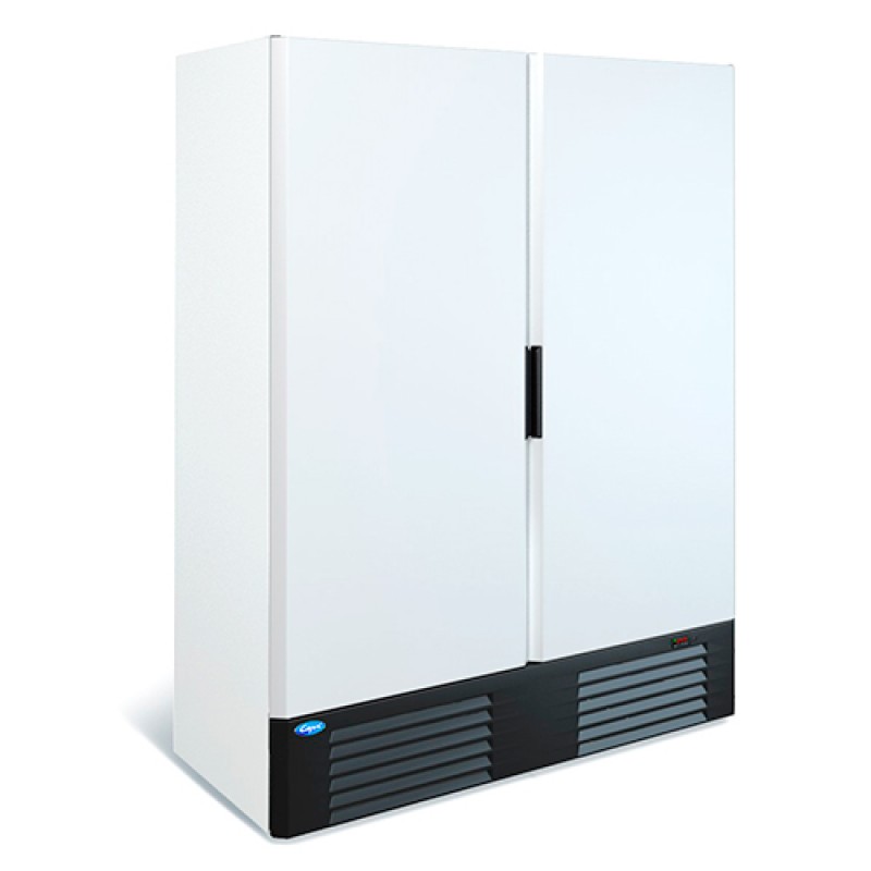 Шкаф холодильный среднетемпературный КАПРИ 1,5 М (металлическая дверь) (1595х710х2030мм, 8кВт/ч, 220В, 50Гц, 0....7,масса 150кг)