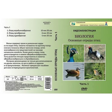 Компакт-диск "Основные отряды птиц" 1 ч.